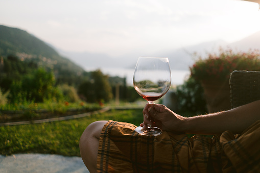 Wine Glass Lake Como