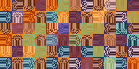 Geometric Pattern Composition Simple Abstract Geometric Pattern Composition Stock Illustration ...