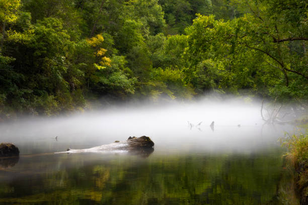 istock Fog on the South Holston River in Bristol, Tennessee 1417011771