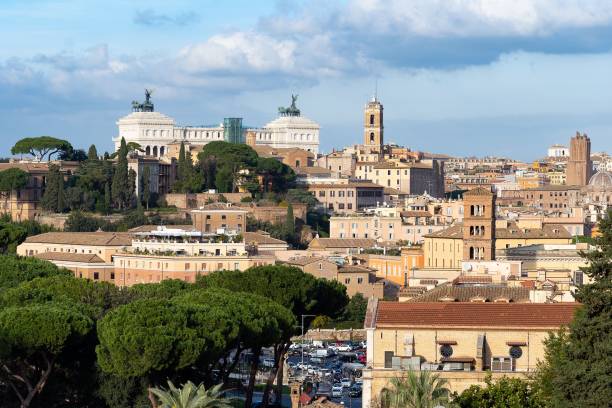 istock Altar of the Fatherland in Rome 1417018289