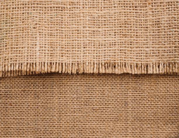 istock Close up of Burlap Texture 1417025347