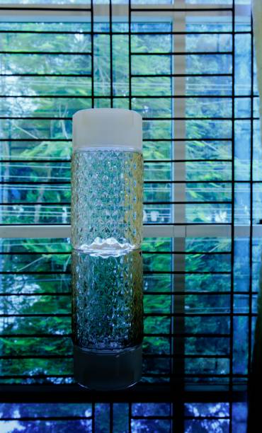 istock A decorative water bottle on the table 1417027037