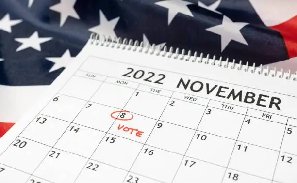 Photo of Vote day concept November 2022