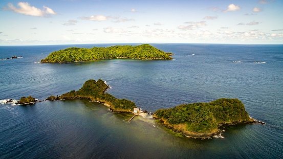 Goat Island and Little Tobago in Tobago, Trinidad and Tobago, West Indies Caribbean. In UNESCO North-East Tobago Man and the Biosphere Reserve.