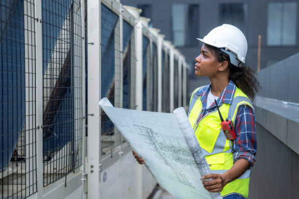 Engineer working at a construction site. Engineer working at a construction site. civil engineer stock pictures, royalty-free photos & images