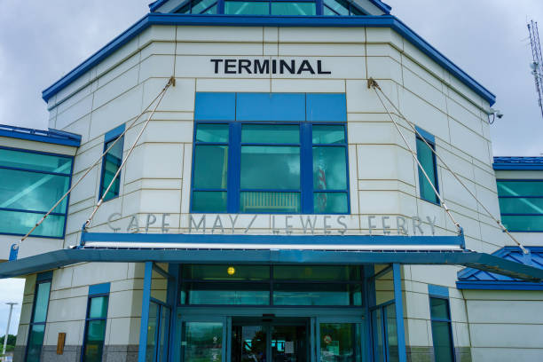 Cape May Lewes Ferry Terminal stock photo