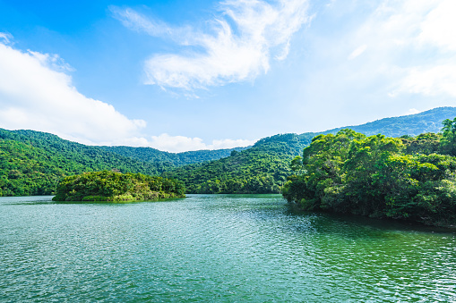 Nature scene at Ho Pui Reservoir, Yuen Long