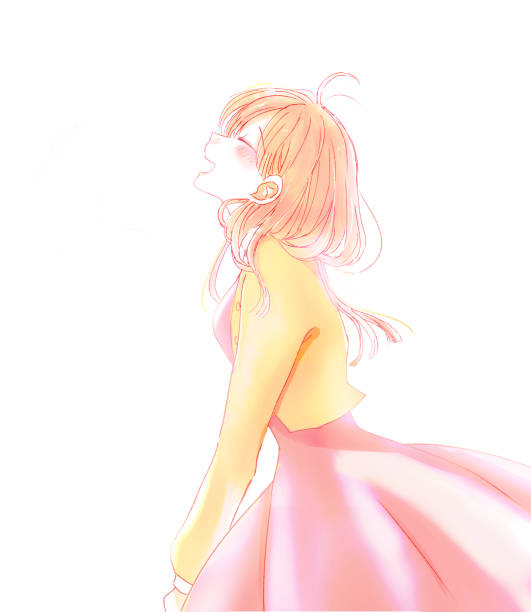 Anime Girl Side View Illustrations, Royalty-Free Vector Graphics & Clip Art - iStock Anime Girl Side View Illustrations, Royalty-Free Vector Graphics & Clip Art - iStock