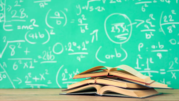 istock School books and pencils on desk, education concept 1417047466