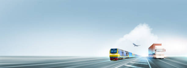 istock Technology Digital Future of Cargo Container Logistics Transport Concept 1417050081