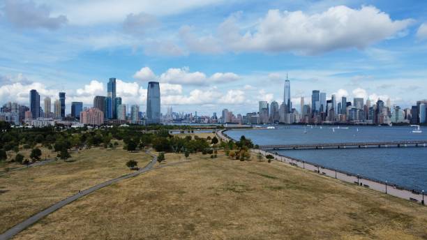 istock Down town jersey city 1417050918