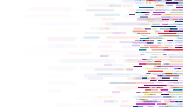 illustrations, cliparts, dessins animés et icônes de infographie sur les tests adn. carte de séquence du génome. - dna chromosome genetic research research