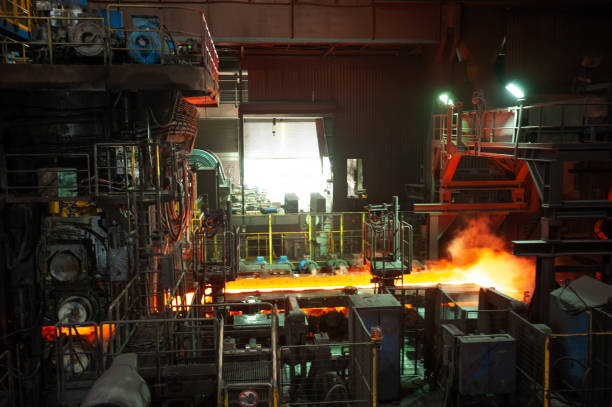 istock Metallurgical factory 1417055816