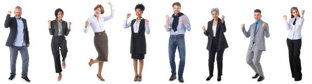 istock Successful happy Business people 1417059827