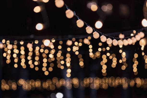 istock festive garlands in the park in the evening 1417064520