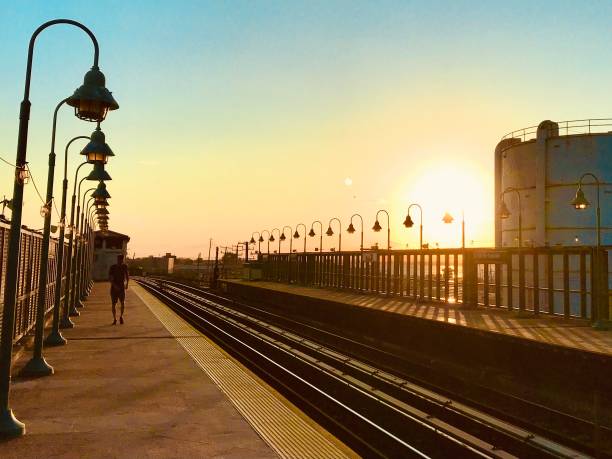 Sunset Station Beach 105th Street & Rockaway Freeway
Queens, NY queens new york city stock pictures, royalty-free photos & images