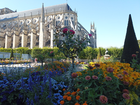 Saint-Étienne Cathedral in Bourges is a superb Gothic-style Catholic cathedral built in the 13th century.