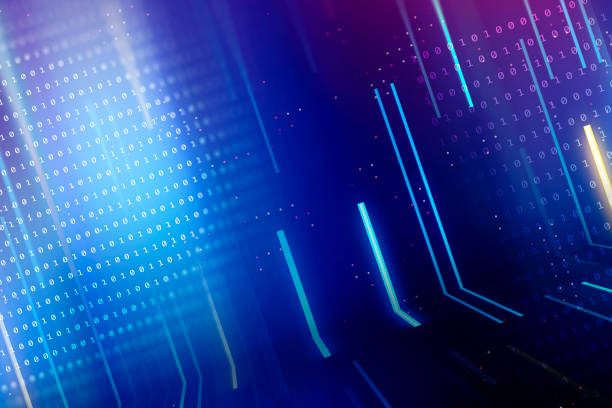 istock Digitally Generated Currency and Exchange Stock Chart for Finance and Economy Based Computer Software and Coding Display for Crypto Currency 1417082698