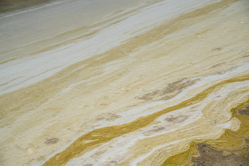 foams, salt flat, manufacturing, natural reserve, industry