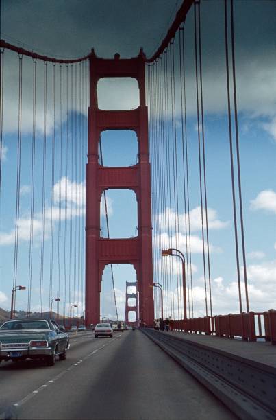 istock Drive across the Golden Gate Bridge 1417089599