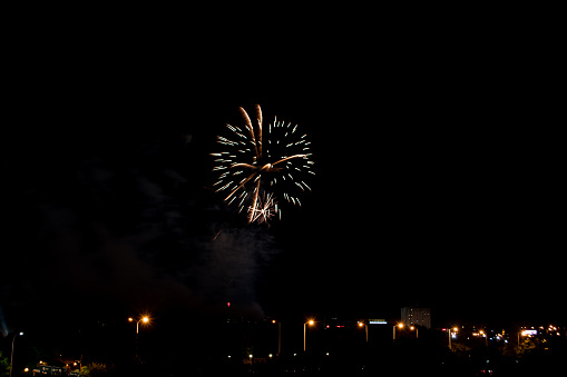 Albuquerque, New Mexico - USA - Oct 10, 2015: Mass Ascension at the Albuquerque International Balloon Fiesta