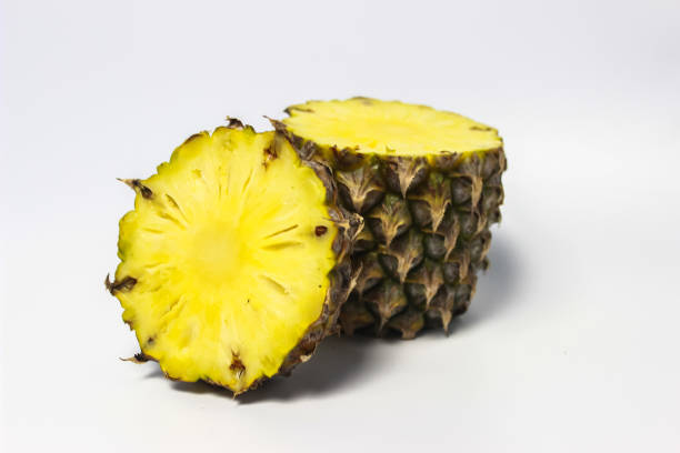 istock Pineapple, Tropical Fruit isolated on a white background. Copy Space 1417168650