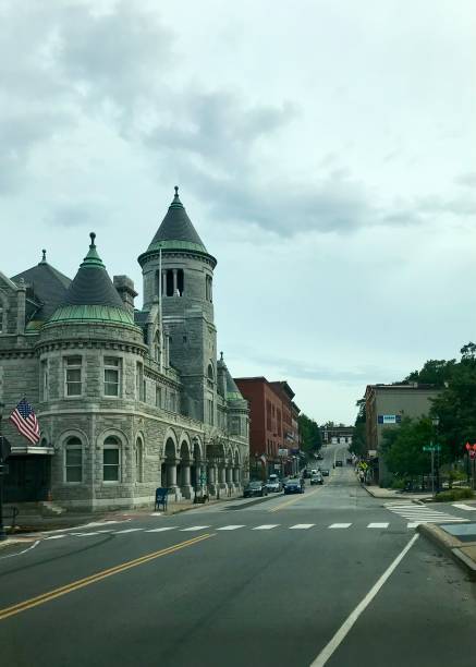 istock Historic Riverfront of Augusta, Maine 1417168977