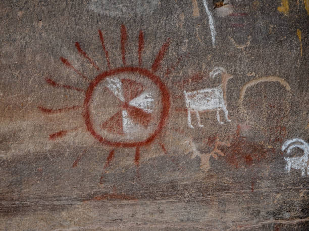 Pictograph, 9 Mile Canyon, Utah.