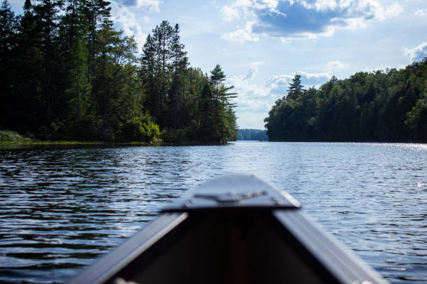 istock Ontario Crown Land - Paddling Into The Wild Horizontal 1417187623