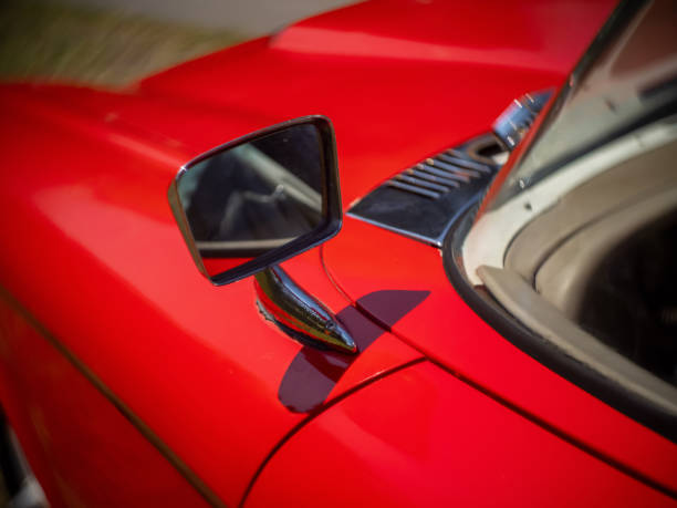 istock Classic car photographed from the side. 1417207554
