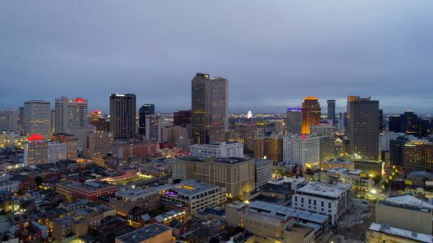 istock Downtown New Orleans at sunset 1417220939