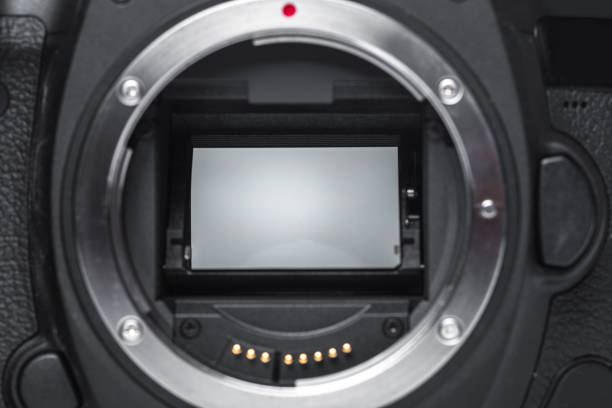 istock Closeup view of digital camera 1417271026