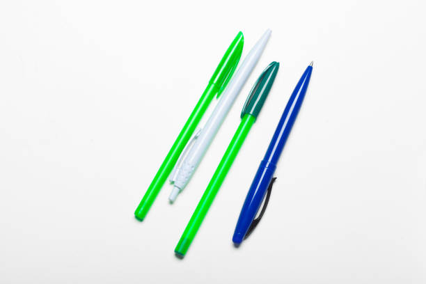 istock different colors pens isolated on the white background 1417278711