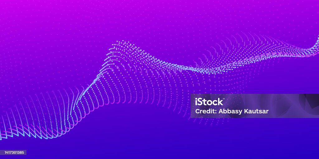 Abstract Particle Background Stock Illustration - Download Image Now ...