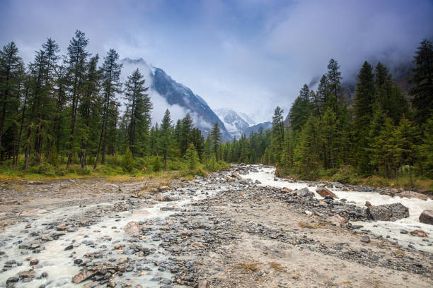 istock River in the valley among the mountains 1417306396