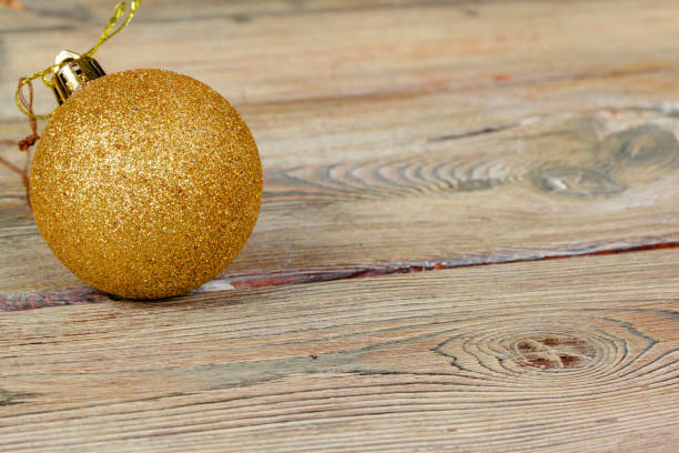 Christmas decoration on wooden table