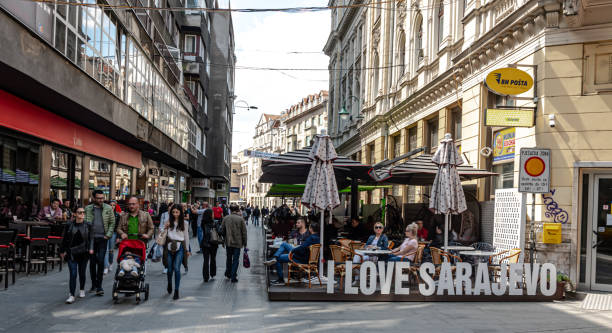 I Love Sarajevo stock photo