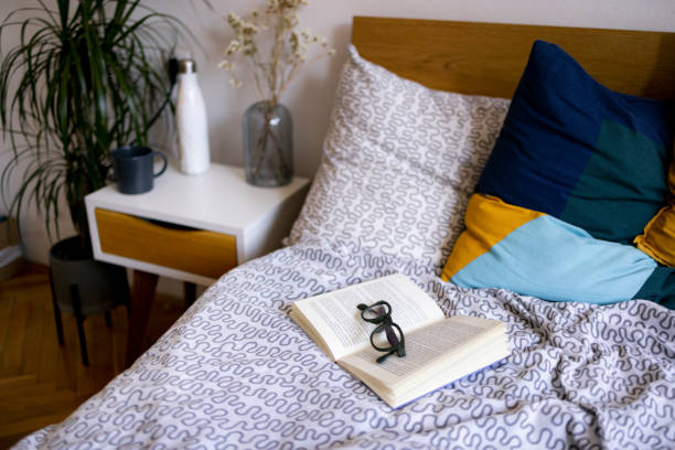 istock Empty bedroom, no people 1417324944