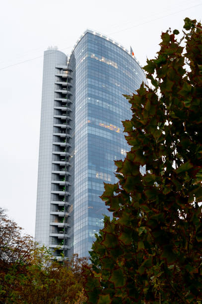istock Kyiv, Ukraine - September 17, 2021: unique high-rise buildings 1417329708