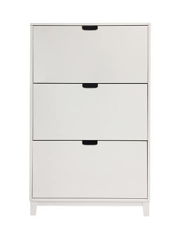 Dresser isolated on the white background with clipping path