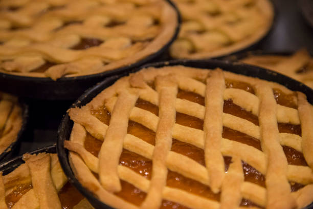 istock Delicious homemade apple pie 1417332708