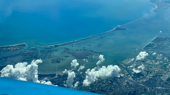 Luchtfoto van Venetië