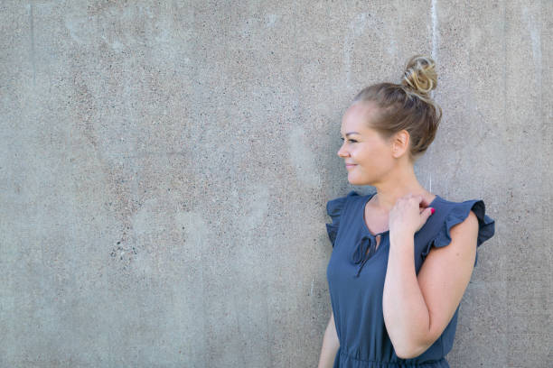 istock Woman smiling at camera 1417346013