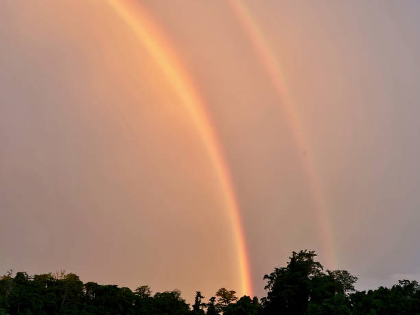 istock Kulu River Double Rainbow Papua New Guinea 1417349974