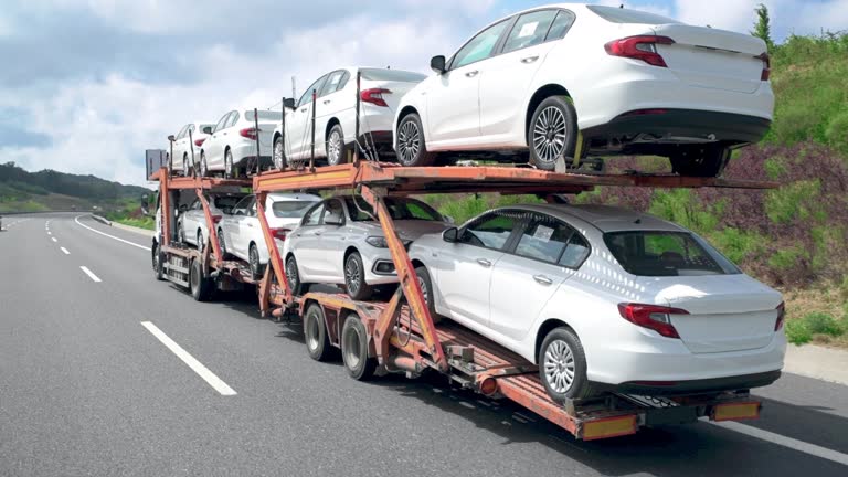 Car, Transportation, Truck, Car Transporter, Trucking