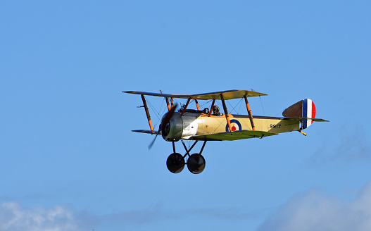 Shearman Kadet biplane. Originally a World War II trainer. Most used as crop dusters or stunt planes today.