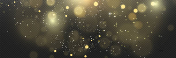 istock Brilliant gold dust vector shine. Glittering shiny ornaments for background. Vector illustration. 1417383859