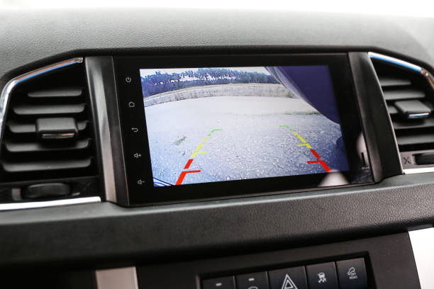 istock rear view camera in the car 1417385610
