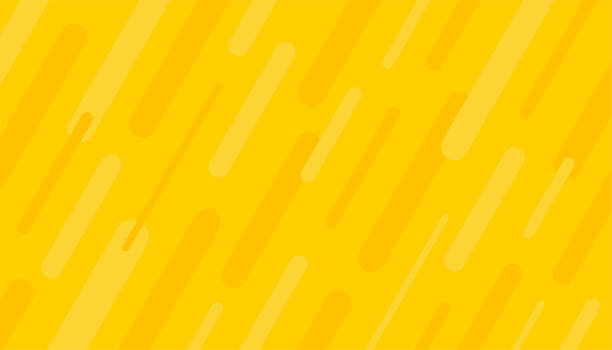 illustrazioni stock, clip art, cartoni animati e icone di tendenza di sfondo giallo con forme astratte dinamiche. eps 10 vettoriale - yellow background