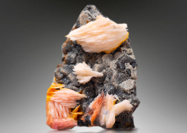 istock cerrusite mineral specimen stone rock geology gem crystal 1417397620